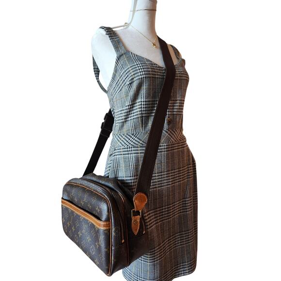 Louis Vuitton Reporter PM Crossbody Bag Monogram Canvas SP1929 Vintage - Picture 2 of 16
